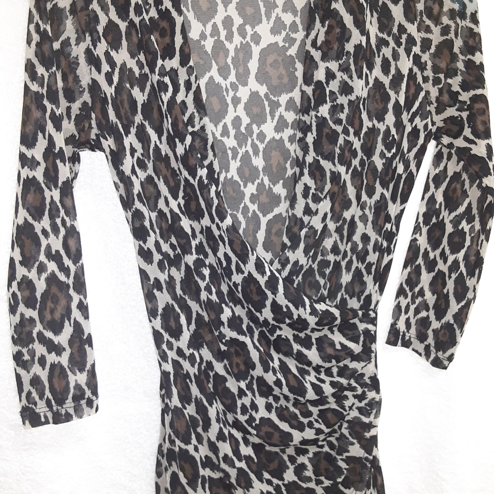 Karen kane sheer shirt